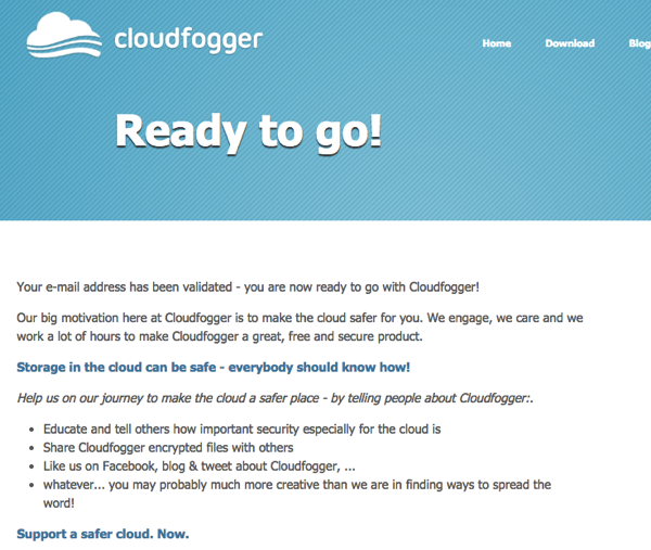 Cloudfogger free file encryption for Dropbox and the cloud